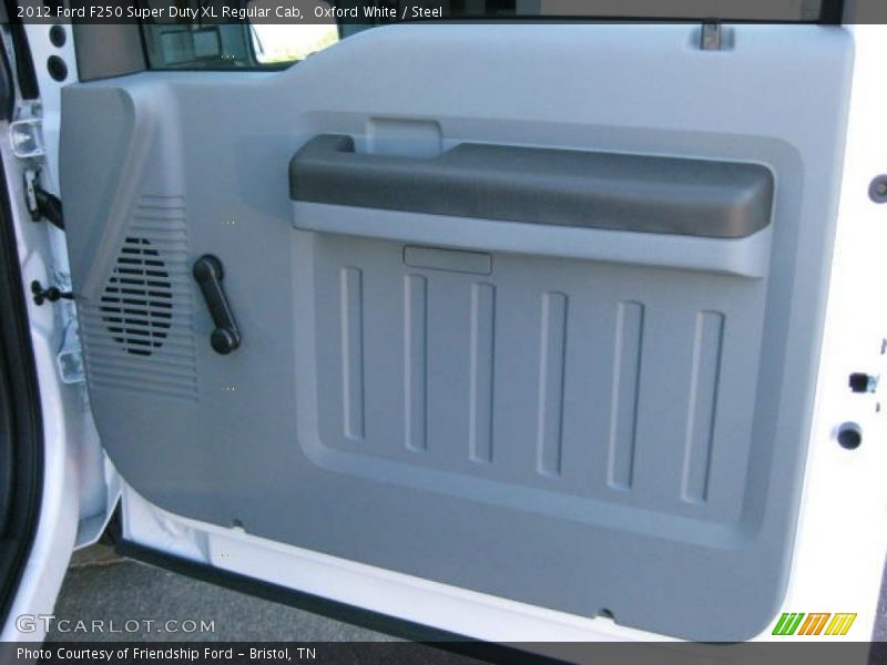 Oxford White / Steel 2012 Ford F250 Super Duty XL Regular Cab