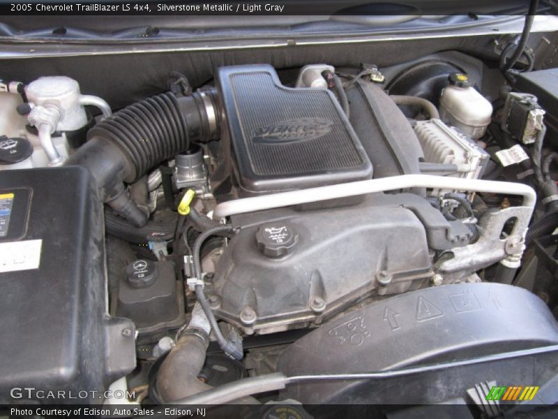 Silverstone Metallic / Light Gray 2005 Chevrolet TrailBlazer LS 4x4