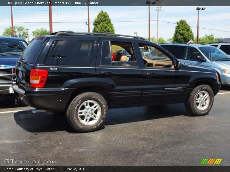 Black / Camel 2000 Jeep Grand Cherokee Limited 4x4