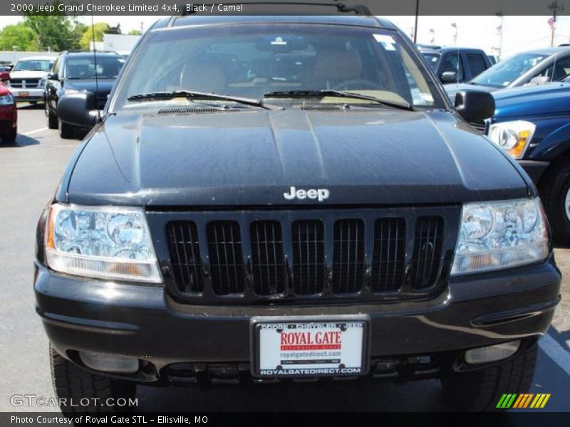 Black / Camel 2000 Jeep Grand Cherokee Limited 4x4