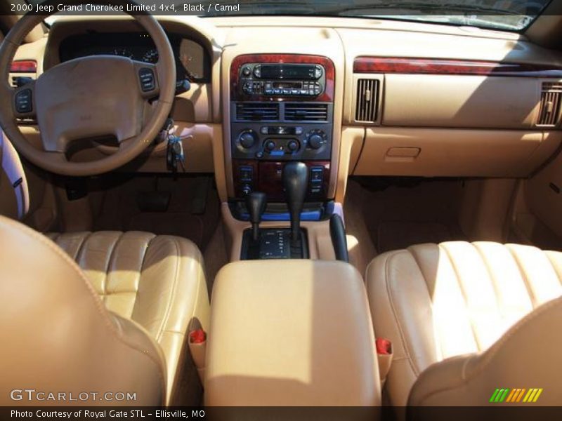 Black / Camel 2000 Jeep Grand Cherokee Limited 4x4