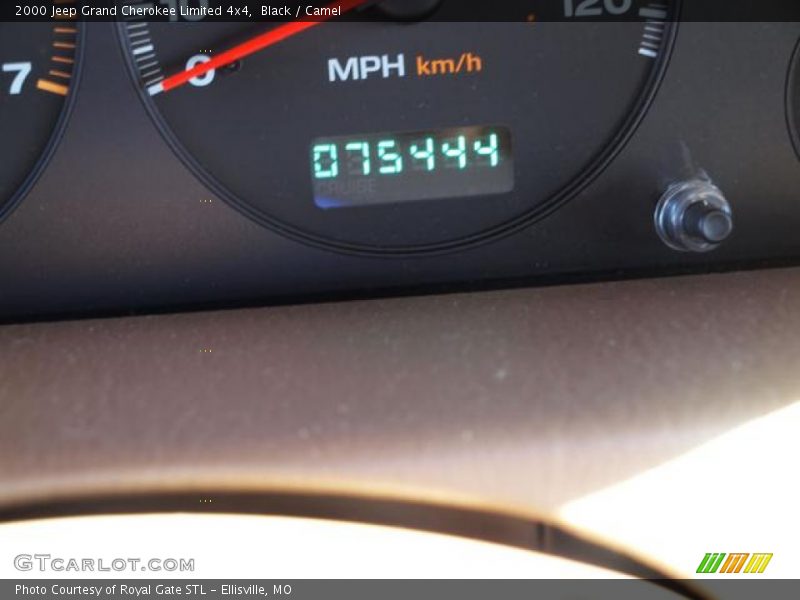 Black / Camel 2000 Jeep Grand Cherokee Limited 4x4