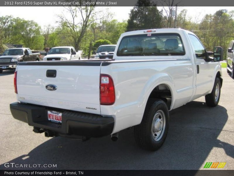 Oxford White / Steel 2012 Ford F250 Super Duty XL Regular Cab