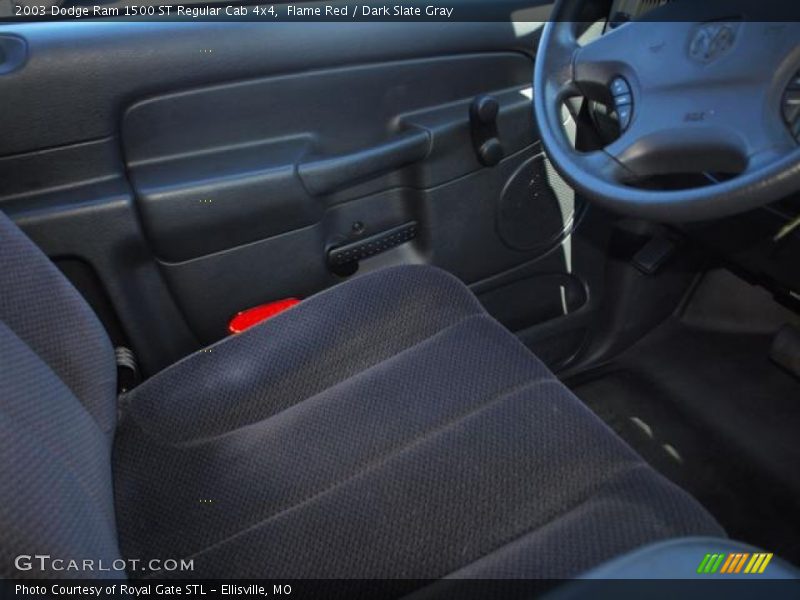 Flame Red / Dark Slate Gray 2003 Dodge Ram 1500 ST Regular Cab 4x4