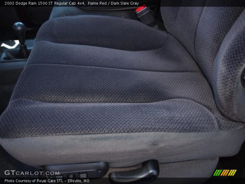 Flame Red / Dark Slate Gray 2003 Dodge Ram 1500 ST Regular Cab 4x4
