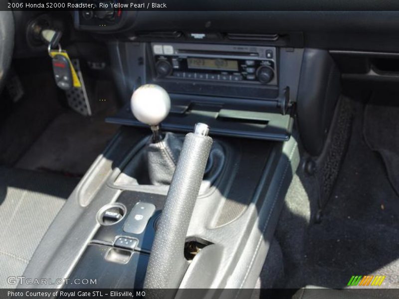 Rio Yellow Pearl / Black 2006 Honda S2000 Roadster