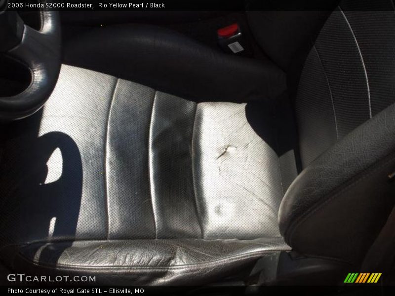 Rio Yellow Pearl / Black 2006 Honda S2000 Roadster