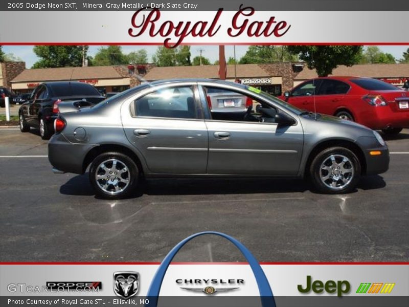 Mineral Gray Metallic / Dark Slate Gray 2005 Dodge Neon SXT