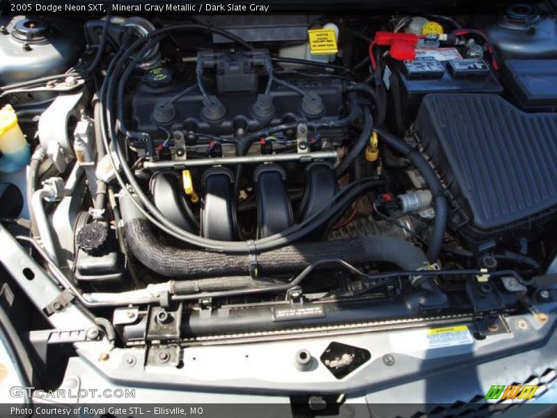 Mineral Gray Metallic / Dark Slate Gray 2005 Dodge Neon SXT