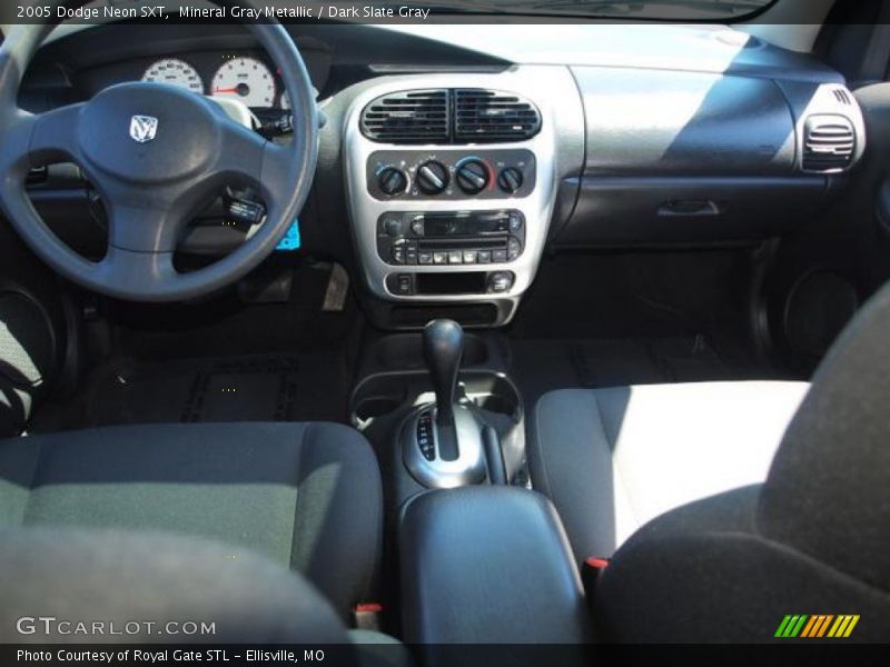 Mineral Gray Metallic / Dark Slate Gray 2005 Dodge Neon SXT