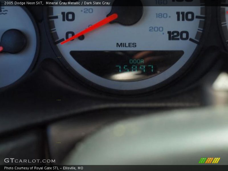 Mineral Gray Metallic / Dark Slate Gray 2005 Dodge Neon SXT