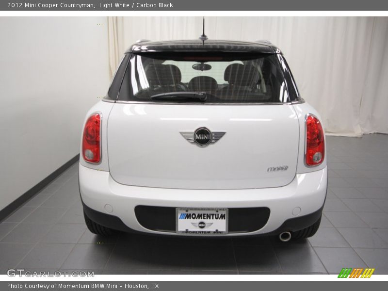 Light White / Carbon Black 2012 Mini Cooper Countryman