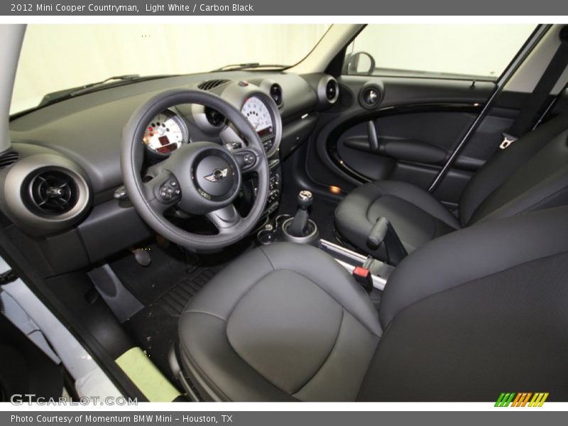Light White / Carbon Black 2012 Mini Cooper Countryman