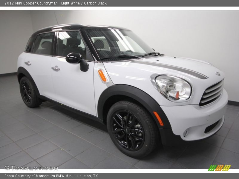 Light White / Carbon Black 2012 Mini Cooper Countryman