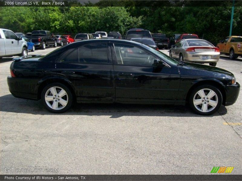 Black / Beige 2006 Lincoln LS V8