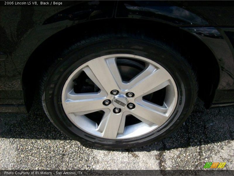 Black / Beige 2006 Lincoln LS V8