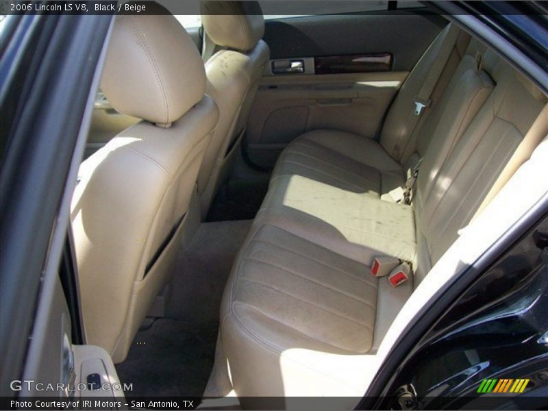 Black / Beige 2006 Lincoln LS V8
