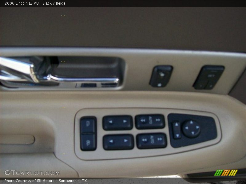 Black / Beige 2006 Lincoln LS V8