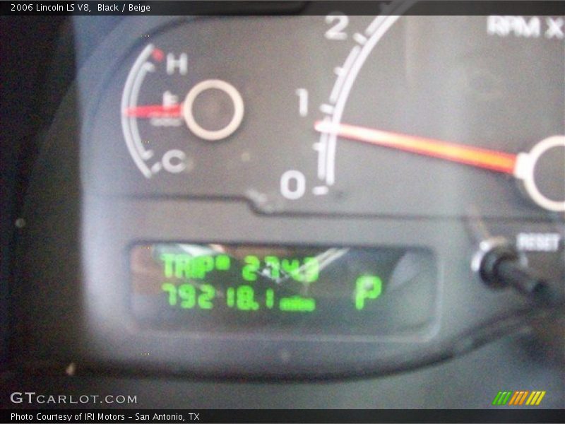 Black / Beige 2006 Lincoln LS V8