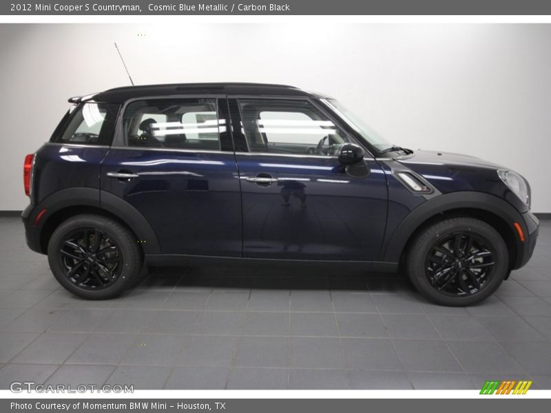 Cosmic Blue Metallic / Carbon Black 2012 Mini Cooper S Countryman