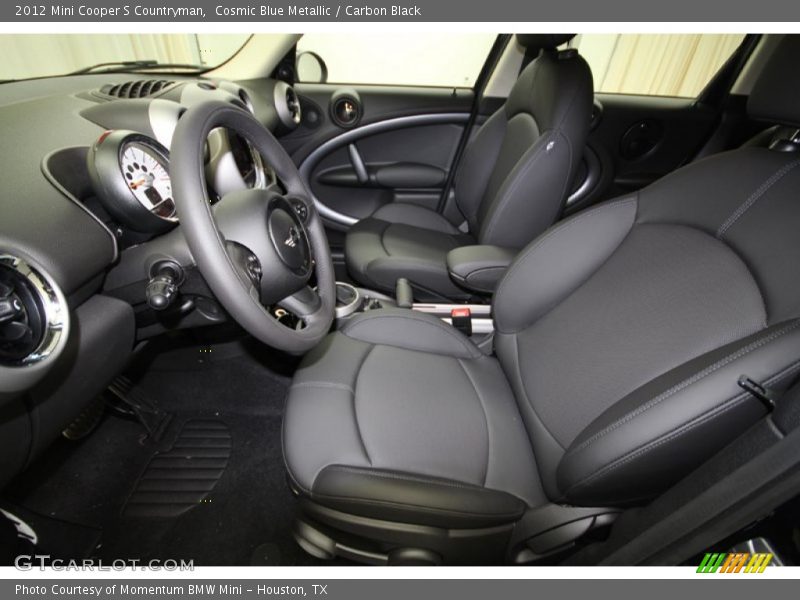 Cosmic Blue Metallic / Carbon Black 2012 Mini Cooper S Countryman