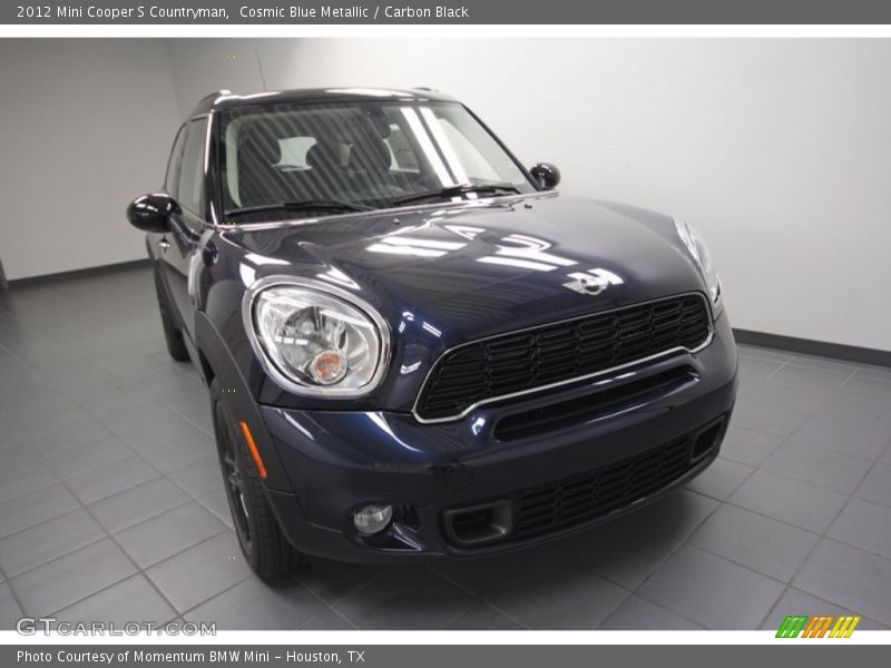 Cosmic Blue Metallic / Carbon Black 2012 Mini Cooper S Countryman