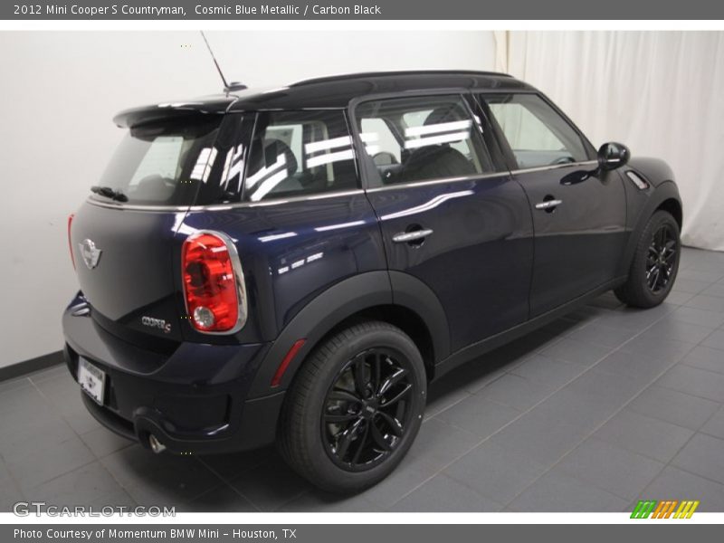 Cosmic Blue Metallic / Carbon Black 2012 Mini Cooper S Countryman