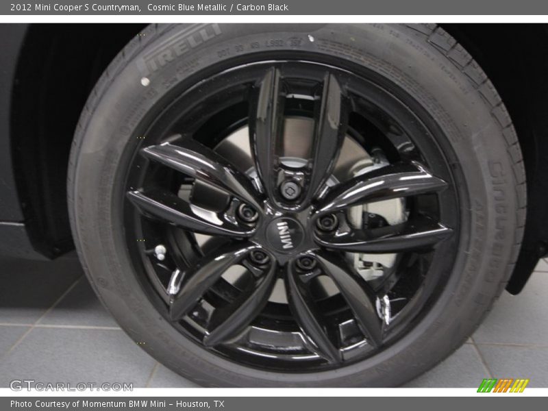 Cosmic Blue Metallic / Carbon Black 2012 Mini Cooper S Countryman