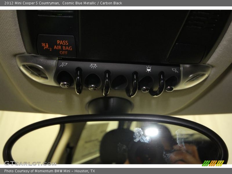 Cosmic Blue Metallic / Carbon Black 2012 Mini Cooper S Countryman