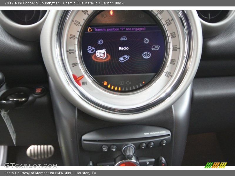 Cosmic Blue Metallic / Carbon Black 2012 Mini Cooper S Countryman