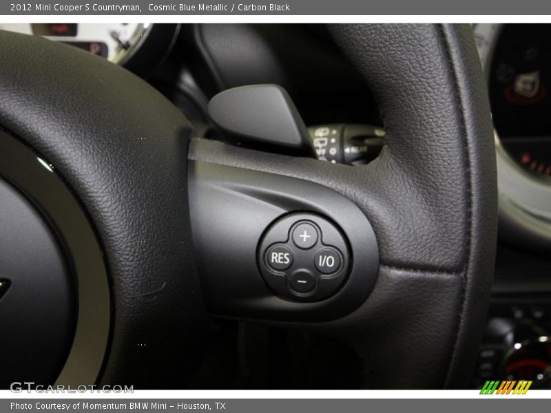Cosmic Blue Metallic / Carbon Black 2012 Mini Cooper S Countryman