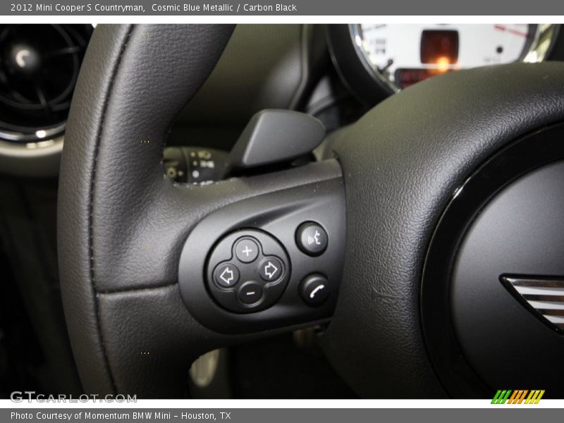 Cosmic Blue Metallic / Carbon Black 2012 Mini Cooper S Countryman
