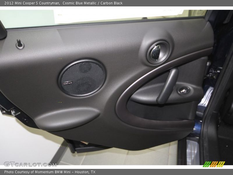 Cosmic Blue Metallic / Carbon Black 2012 Mini Cooper S Countryman