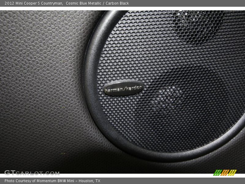 Cosmic Blue Metallic / Carbon Black 2012 Mini Cooper S Countryman