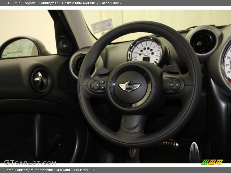 Cosmic Blue Metallic / Carbon Black 2012 Mini Cooper S Countryman