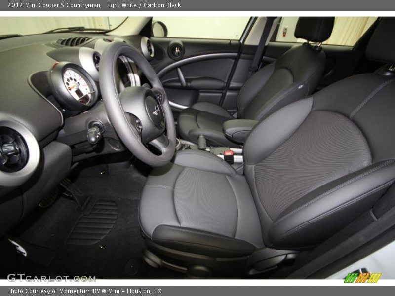Light White / Carbon Black 2012 Mini Cooper S Countryman