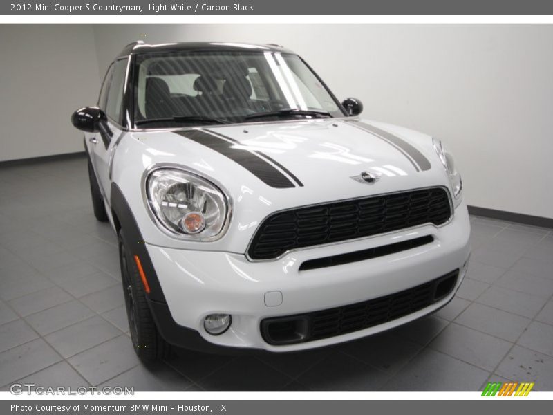 Light White / Carbon Black 2012 Mini Cooper S Countryman