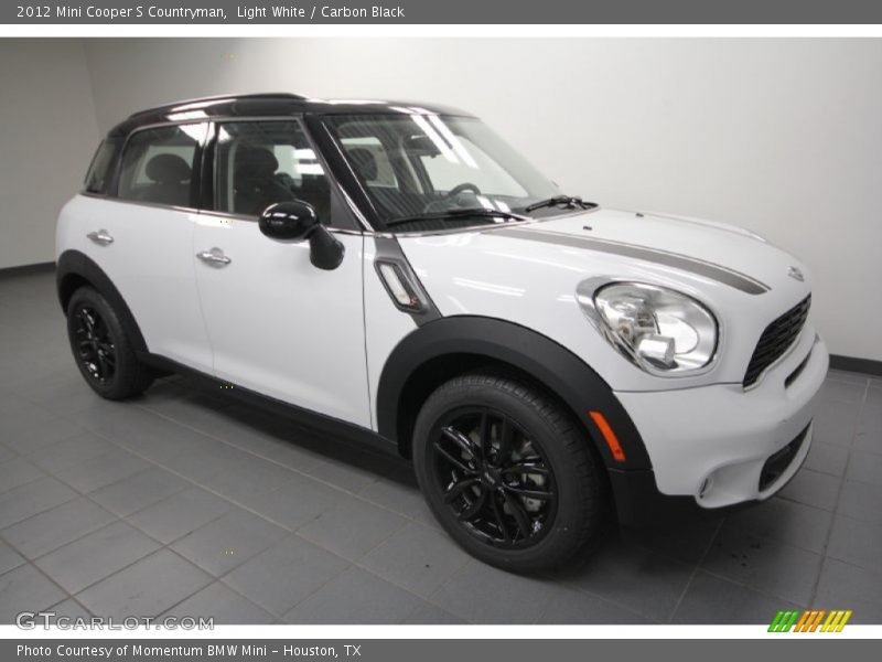 Light White / Carbon Black 2012 Mini Cooper S Countryman