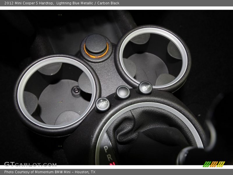 Lightning Blue Metallic / Carbon Black 2012 Mini Cooper S Hardtop