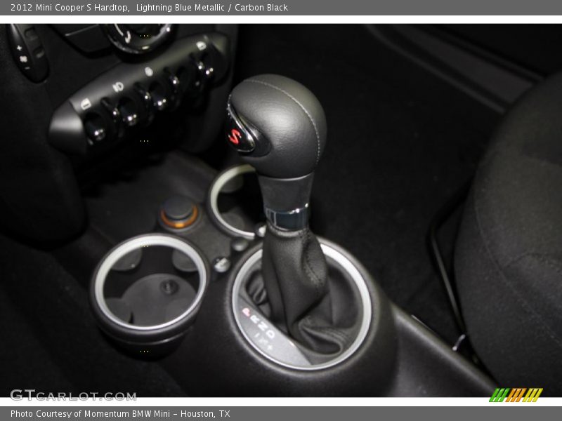 Lightning Blue Metallic / Carbon Black 2012 Mini Cooper S Hardtop