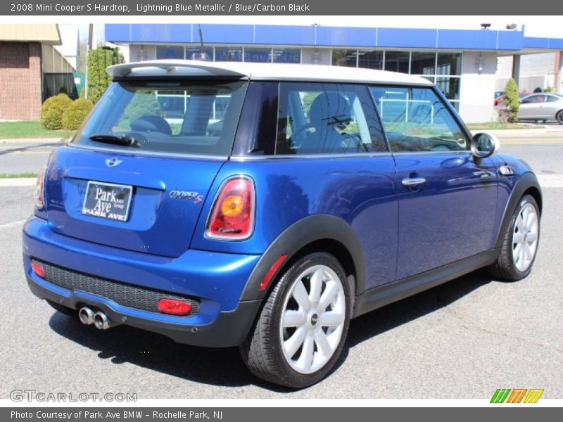 Lightning Blue Metallic / Blue/Carbon Black 2008 Mini Cooper S Hardtop