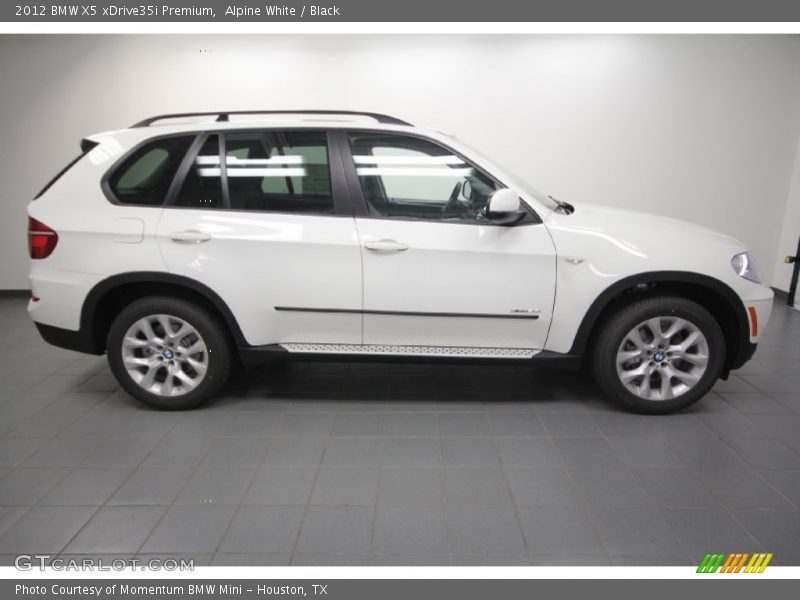 Alpine White / Black 2012 BMW X5 xDrive35i Premium