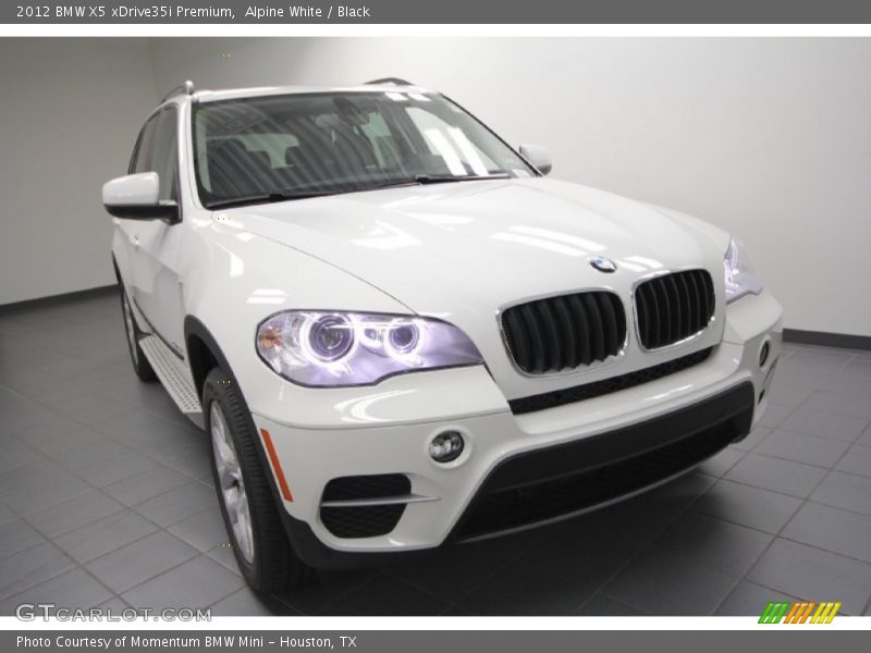 Alpine White / Black 2012 BMW X5 xDrive35i Premium