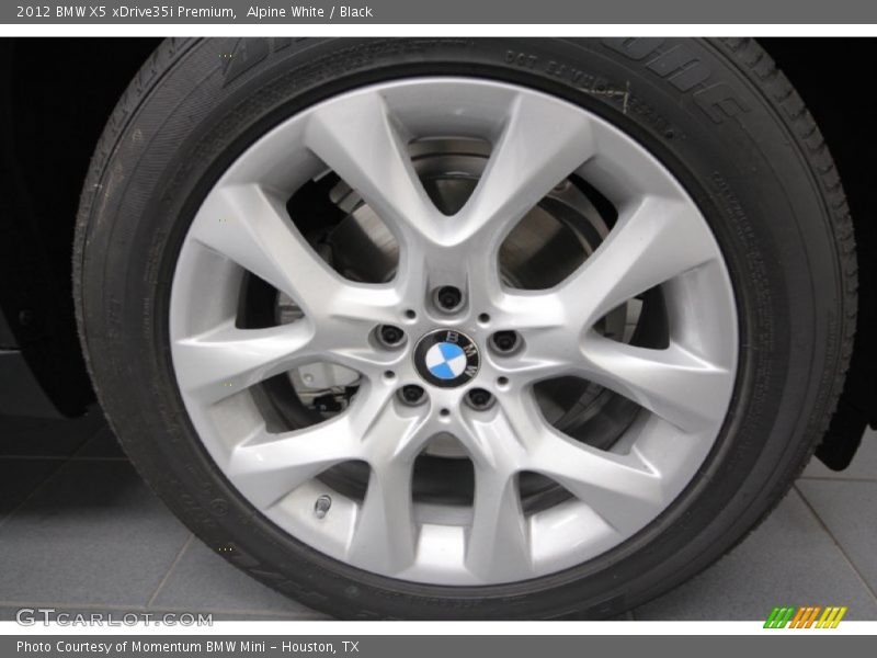 Alpine White / Black 2012 BMW X5 xDrive35i Premium