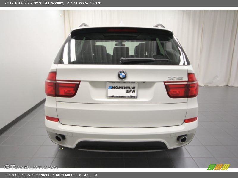 Alpine White / Black 2012 BMW X5 xDrive35i Premium
