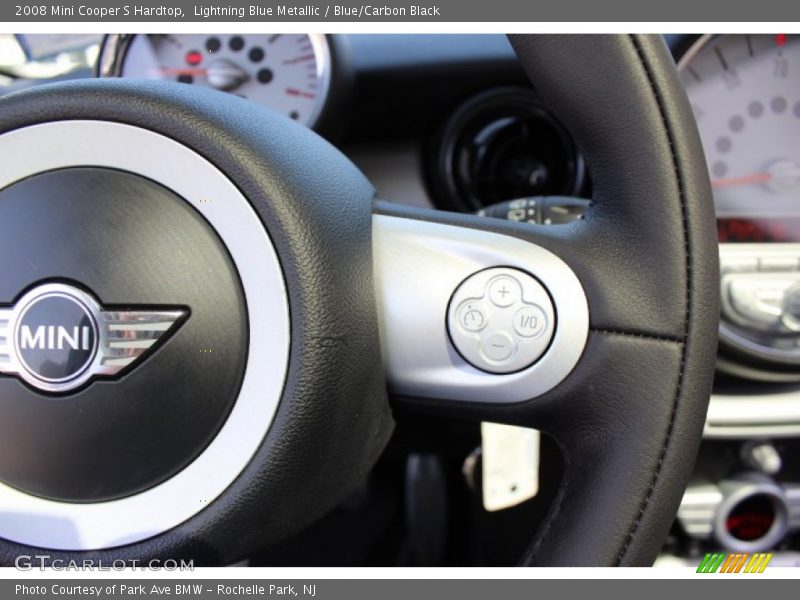 Lightning Blue Metallic / Blue/Carbon Black 2008 Mini Cooper S Hardtop