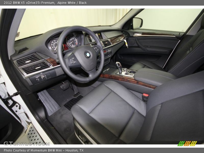 Alpine White / Black 2012 BMW X5 xDrive35i Premium