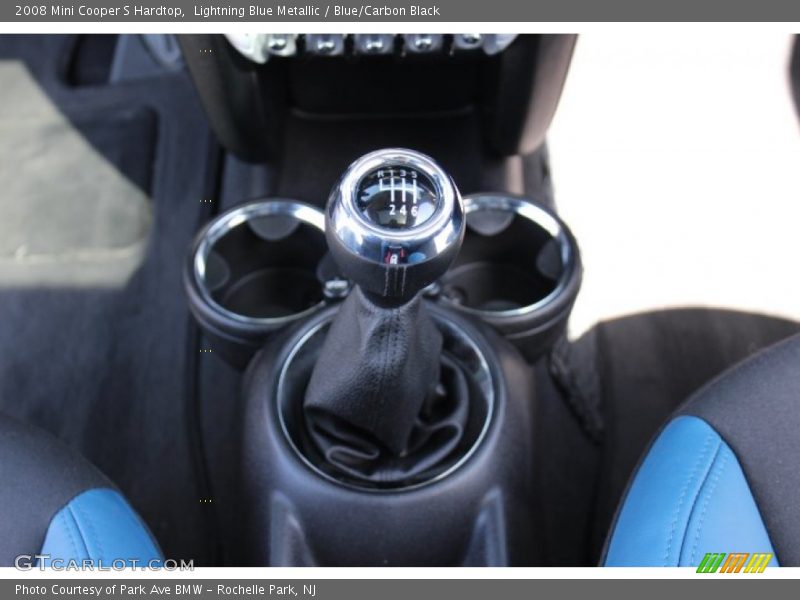 Lightning Blue Metallic / Blue/Carbon Black 2008 Mini Cooper S Hardtop