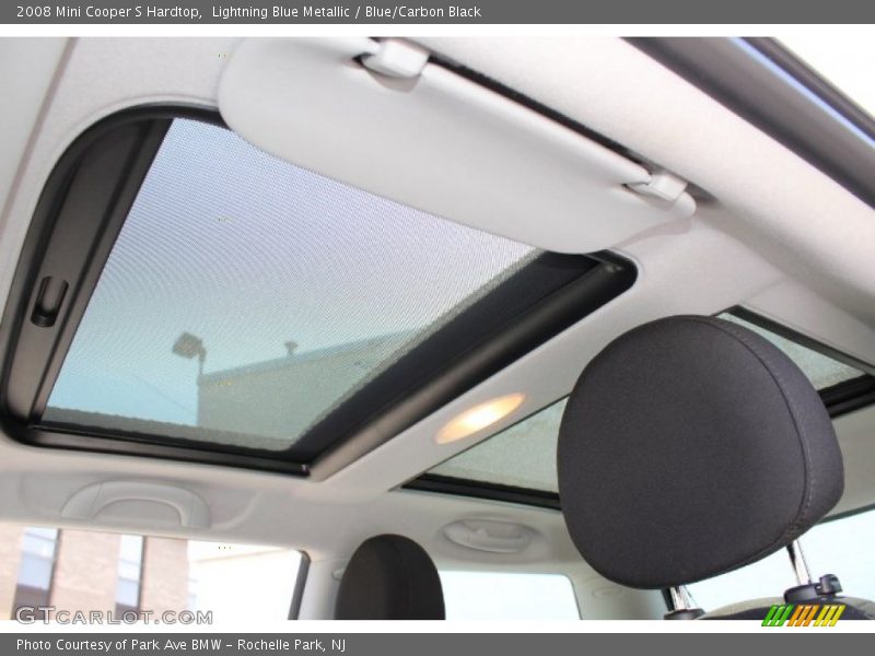 Lightning Blue Metallic / Blue/Carbon Black 2008 Mini Cooper S Hardtop