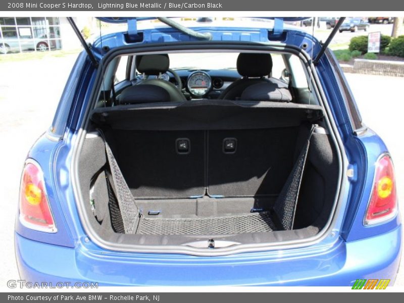 Lightning Blue Metallic / Blue/Carbon Black 2008 Mini Cooper S Hardtop